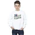 Miniatyrbild 2 av 4: Disney Boys Lilo & Stitch Jolly Chilling Vibes Sweatshirt 12-13 White 12-13 Years