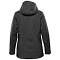 Miniatyrbild 2 av 2: Stormtech Womens/Ladies Epsilon 2 Hooded Soft Shell Jacket XL B Black/Graphite Grey XL