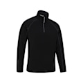 Miniatyrbild 4 av 4: Mountain Warehouse Ashbourne II Half Zip Fleece Top XL Bla Black XL