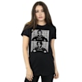Miniatyrbild 4 av 6: Supernatural Dam/Kvinnor Winchester Mugshot Bomulls Boyfriend Black 5XL