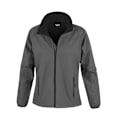 Miniatyrbild 1 av 2: Result Core Dam/Dam Printable Soft Shell Jacka XS Charco Charcoal/Black XS