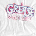 Miniatyrbild 3 av 5: Grease Unisex Vuxen Grease Is The Word T-Shirt M Vit White M