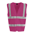Miniatyrbild 1 av 2: PRO RTX Unisex Vuxen Sleeveless Hi-Vis Väst L Raspberry Raspberry L