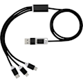Miniatyrbild 1 av 5: Bullet Versatile USB-kabel One Size Svart Black One Size