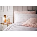 Miniatyrbild 3 av 3: Furn Tessellate Täcke och örngott Set King Blush Pink/ Blush Pink/Gold King