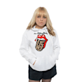 Miniatyrbild 3 av 4: The Rolling Stones Unisex Vuxen Leopard Tongue Pullover Hoodie White XL