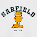 Miniatyrbild 3 av 3: Garfield Unisex Vuxen Collegiate Kortärmad T-shirt XL Vit White XL