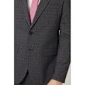Miniatyrbild 3 av 4: Burton Herr Textured Tailored Kostymjacka 38R Charcoal Charcoal 38R