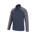 Miniatyrbild 4 av 5: Mountain Warehouse Ashbourne II Halvzip Fleece Top 4XL Da Dark Blue 4XL