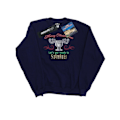 Miniatyrbild 1 av 6: National Lampoon's Julfest Herr Moose Head Sweatshirt Navy Blue 3XL