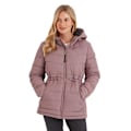 Miniatyrbild 3 av 3: TOG24 Dam/Kvinna Anthorn Vadderad Parka 14 UK Mauve Mauve 14 UK