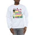 Miniatyrbild 3 av 5: Elf Herr Julglädje Sweatshirt 3XL Vit White 3XL
