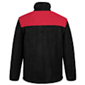 Miniatyrbild 3 av 3: Portwest PW2 Fleecejacka för män XL Svart/Röd Black/Red XL