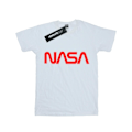 Miniatyrbild 1 av 5: NASA Pojkar Modern Logotyp T-Shirt 9-11 År Vit White 9-11 Years