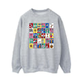 Miniatyrbild 1 av 3: Tom And Jerry Dam/Damer Rutnät Kvadrater Sweatshirt XL Sports G Sports Grey XL