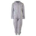Miniatyrbild 1 av 2: Skinnifit Minni Barn/Barn Zip Up All-In-One 3/4 År Värme Heather Grey 3/4 Years