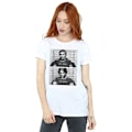 Miniatyrbild 1 av 6: Supernatural Dam/Damer Winchester Mugshot Bomull Boyfriend White XL