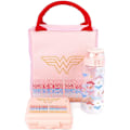 Miniatyrbild 1 av 6: Wonder Woman Rektangulär Lunch Bag Set (3-pack) One Size Pin Pink One Size