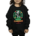 Miniatyrbild 3 av 5: National Lampoon's Christmas Vacation Girls Greyscale Clarkmas Black 12-13 Years