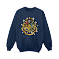 Miniatyrbild 1 av 3: Harry Potter Pojkar Jul Crest Sweatshirt 5-6 År Marinblå Navy Blue 5-6 Years