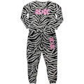 Miniatyrbild 1 av 4: AC/DC Dam/Dam Zebra Print Logo Lång Pyjamas Set M Svart/Vit Black/White M