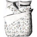 Miniatyrbild 1 av 4: Linen House Luana Quiltad Påslakan Set Enkelsäng Flerfärgad Multicoloured Single