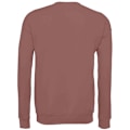 Miniatyrbild 1 av 3: Bella + Canvas Unisex Vuxen Fleece Drop Shoulder Sweatshirt L M Mauve L