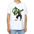 Miniatyrbild 3 av 5: Hulk Pojkar Pose T-Shirt 7-8 År Vit White 7-8 Years