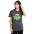 Miniatyrbild 4 av 5: SvampBob Fyrkant Unisex Vuxen Drop And Flop T-Shirt S Grå Charcoal S