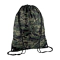 Miniatyrbild 1 av 2: Bagbase Premium Gymsac Vattentålig Väska (11 Liter) (2-pack) Jungle Camo One Size
