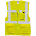 Miniatyrbild 1 av 2: Portwest Hi Vis Executive / Manager Vest / Säkerhetskläder M Gul Yellow M