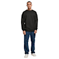 Miniatyrbild 3 av 4: Bygg ditt varumärke Herr Crew Neck Plain Sweatshirt 2XL Svart Black 2XL