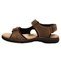 Miniatyrbild 2 av 3: Roamers herr 3 kardborreband vadderade sportsandaler 10 UK brun Brown 10 UK