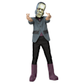 Miniatyrbild 1 av 4: Universal Monsters Frankenstein-dräkt för pojkar, 7-9 år, Svart Black/Green 7-9 Years