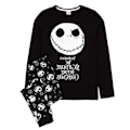 Miniatyrbild 1 av 3: Nightmare Before Christmas Pojkar Jack Skellington Lång Pyjamas Set Black/White 7-8 Years