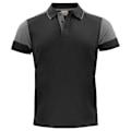 Miniatyrbild 1 av 3: Printer Herr Prime Contrast Poloskjorta 3XL Svart/Antracit Black/Anthracite 3XL