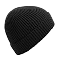 Miniatyrbild 1 av 2: Beechfield Engineered Knit Ribbed Beanie One Size Svart Black One Size