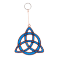 Miniatyrbild 2 av 2: Something Different Triquetra Solfångare En Storlek Blå Blue One Size