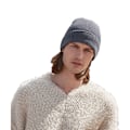 Miniatyrbild 2 av 2: Beechfield Unisex Vuxen Ekologisk Bomull Engineered Patch Beanie Graphite Grey One Size