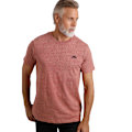 Miniatyrbild 3 av 3: Weird Fish Herr T-shirt med Logotyp i Organisk Bomull XXL Valnöt Walnut XXL