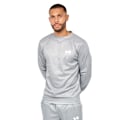 Miniatyrbild 3 av 4: Crosshatch Langtons Crew Neck Track Top M Charcoal för män Charcoal M