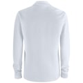 Miniatyrbild 2 av 4: Clique Unisex Vuxen Enfärgad Långärmad Poloshirt 4XL Vit White 4XL