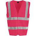 Miniatyrbild 1 av 2: PRO RTX Hög synlighet Unisex Väst XL Rosa Pink XL