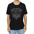 Miniatyrbild 5 av 6: AC/DC Pojkar Black Ice Bomulls T-shirt 7-8 År Svart Black 7-8 Years