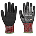 Miniatyrbild 1 av 2: Portwest Unisex Adult A671 CS F13 Latex Cut Resistant Gloves XS Black XS