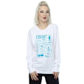 Miniatyrbild 2 av 3: Ready Player One Dam/Kvinnor IOI Laser Rifle Blueprint Sweatshirt White XL