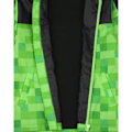 Miniatyrbild 5 av 6: Minecraft Pojkar Creeper Huvtröja Vattentät Jacka 7-8 År Grön Green/Black 7-8 Years