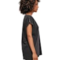 Miniatyrbild 3 av 4: Bygg ditt varumärke Dam/Dam Acid Wash Extended Shoulder T-Sh Black XL