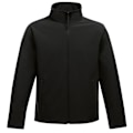 Miniatyrbild 1 av 3: Regatta Standout Mens Ablaze Printable Soft Shell Jacket XL Bla Black/Black XL
