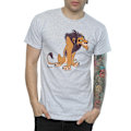 Miniatyrbild 1 av 6: Lejonkungen Herr Classic Scar Heather T-shirt S Heather Grey Heather Grey S